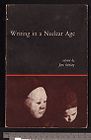 Front cover and front fly-leaf of Writing in a nuclear age